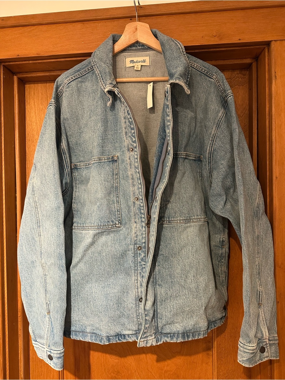 Madewell Denim Jacket Mens Size Large